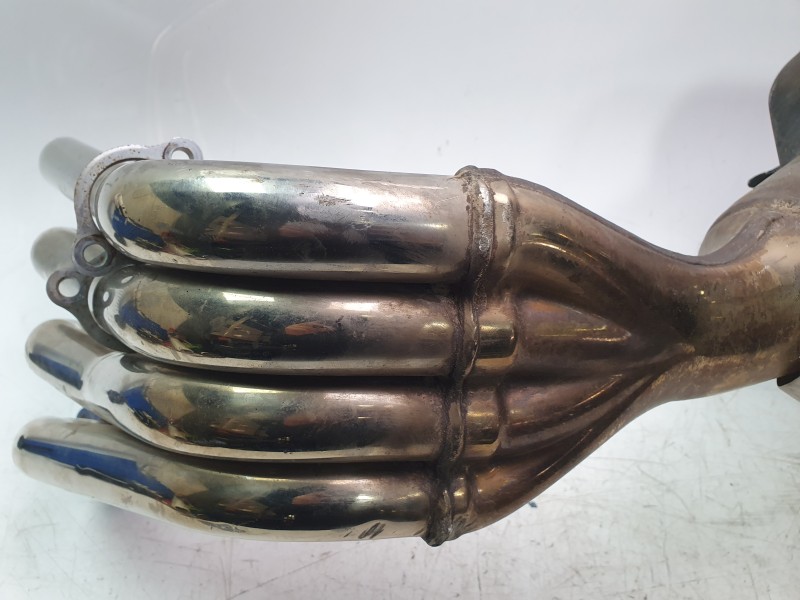 Recambio de tubo escape completo para honda cb 650r referencia OEM IAM 18300MKND50  