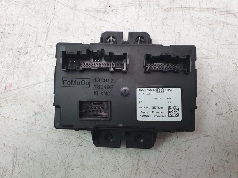 Recambio de modulo electronico para ford focus iv (hn) 1.0 ecoboost mhev active referencia OEM IAM NX7T18D493BG  