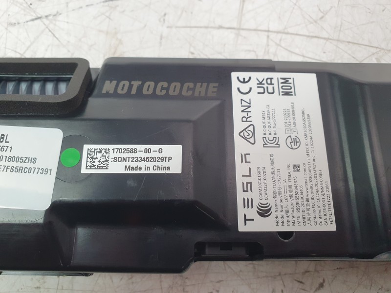 Recambio de modulo electronico para tesla model 3 (5yj3) ev referencia OEM IAM 170258800G  
