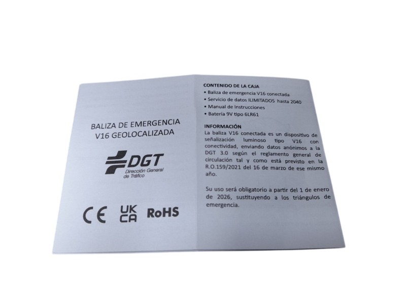 Recambio de baliza v16 para universal universal universal referencia OEM IAM BALIZAV16  