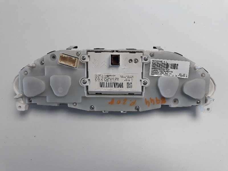 Recambio de cuadro instrumentos para peugeot 208 active referencia OEM IAM 9803993280 98006545 