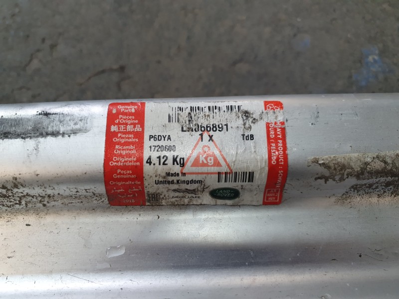 Recambio de refuerzo paragolpes trasero para land rover range rover evoque (l538) 2.0 d 4x4 referencia OEM IAM LR066891 BJ321790