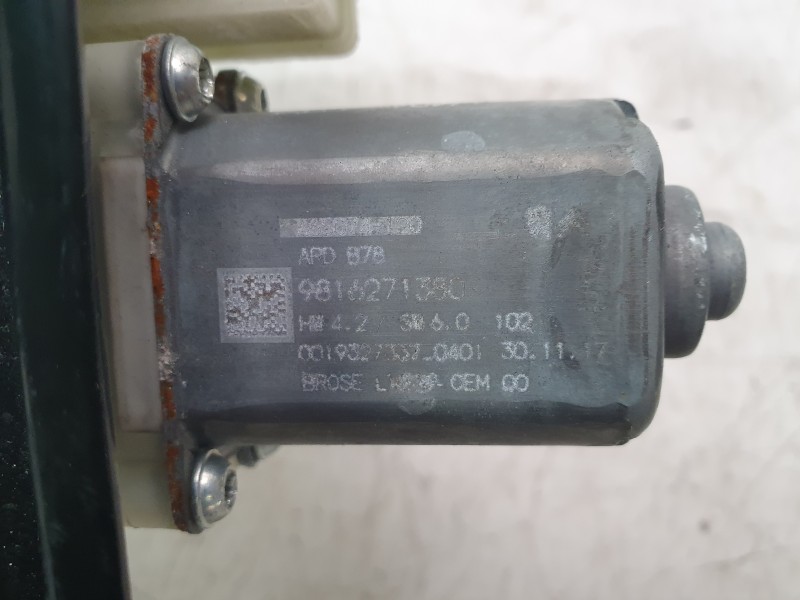 Recambio de elevalunas trasero derecho para citroën c4 picasso ii 1.6 bluehdi 120 referencia OEM IAM 9826076480  