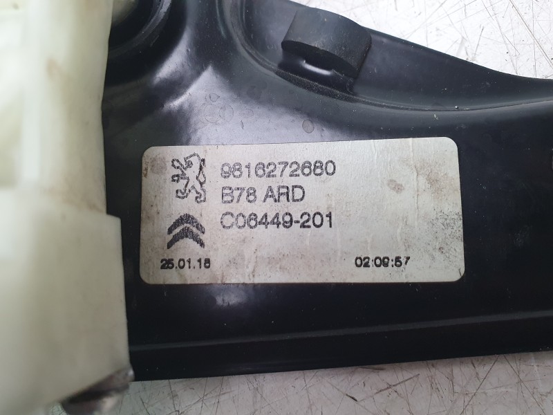 Recambio de elevalunas trasero derecho para citroën c4 picasso ii 1.6 bluehdi 120 referencia OEM IAM 9826076480  