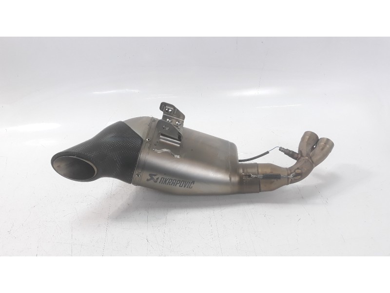 Recambio de tubo escape trasero para kawasaki ninja 650 referencia OEM IAM MHEGEH003  