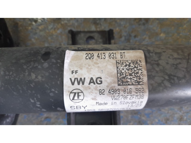 Recambio de amortiguador delantero izquierdo para volkswagen polo vi (aw1, bz1, ae1) 1.0 tsi referencia OEM IAM 2Q0413031BT  
