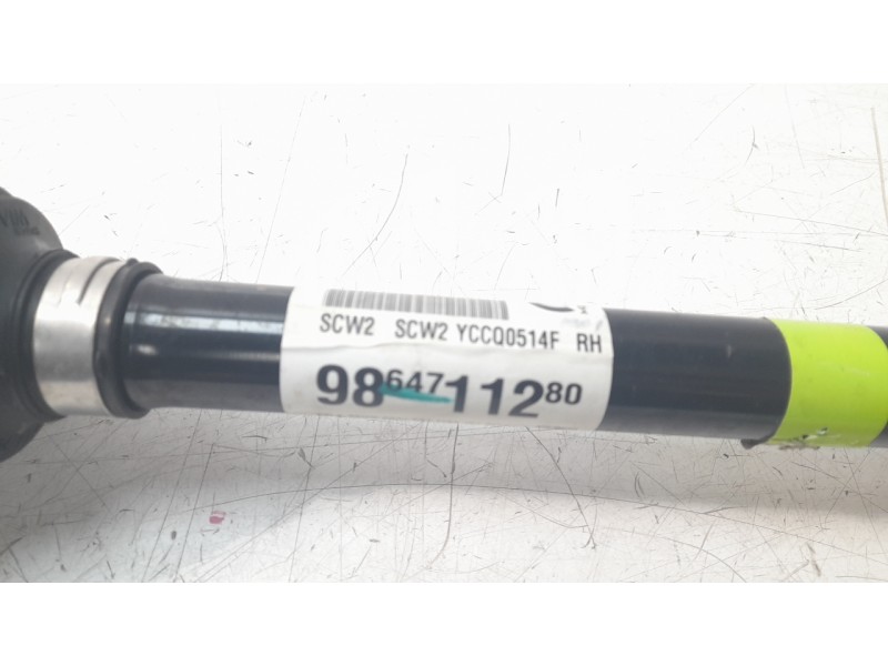 Recambio de transmision delantera derecha para citroën nuevo citroen c3 turbo 100 s&s 6v max nuevo citroen c3 turbo 100 s&s 6v m