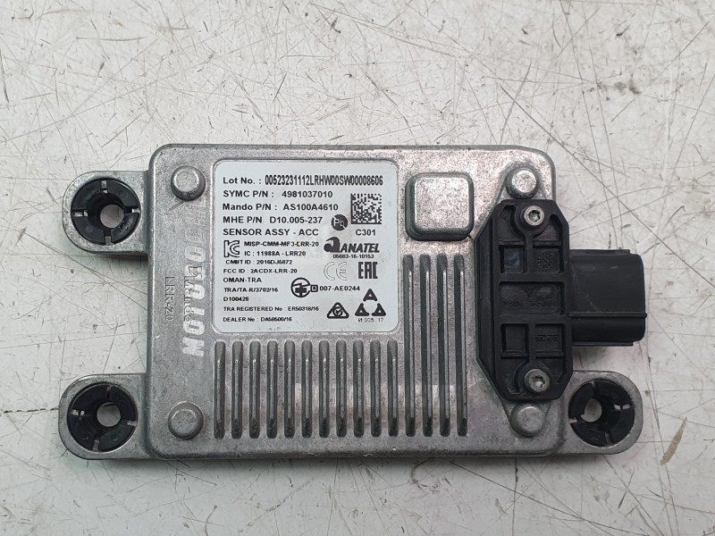 Recambio de modulo electronico para ssangyong korando (c300) 1.5 referencia OEM IAM 4981037010  