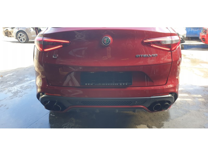 Recambio de paragolpes trasero para alfa romeo stelvio (630) quadrifoglio 4wd referencia OEM IAM 6000628246  