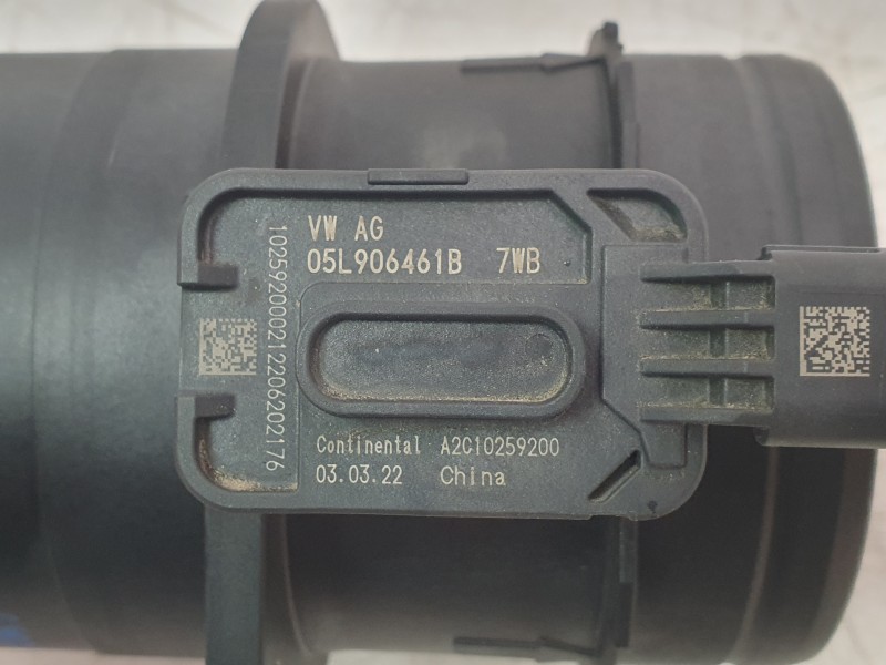 Recambio de caudalimetro para seat leon sportstourer (kl8, kld) 2.0 tdi referencia OEM IAM 05L906461B  