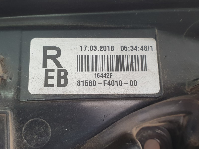 Recambio de piloto trasero derecho interior para toyota c-hr (_x1_) 1.8 hybrid (zyx10_, zyx11_) referencia OEM IAM 81580F4010  