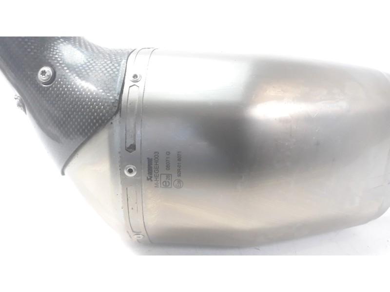 Recambio de tubo escape trasero para kawasaki ninja 650 referencia OEM IAM MHEGEH003  