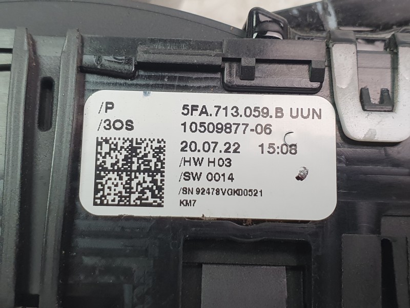 Recambio de palanca cambio para seat leon sportstourer (kl8, kld) 2.0 tdi referencia OEM IAM 5FA713059B  