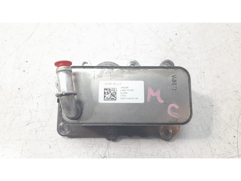 Recambio de enfriador aceite motor para land rover range rover evoque (l538) 2.0 d 4x4 referencia OEM IAM G4D36A642BA  