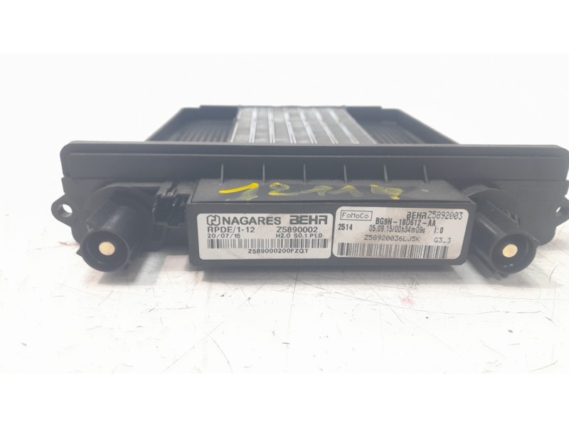 Recambio de resistencia calefaccion para land rover range rover evoque (l538) 2.0 d 4x4 referencia OEM IAM BG9N18D612AA  