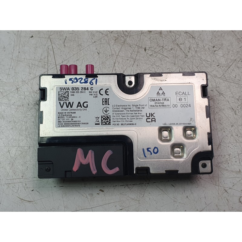 Recambio de modulo electronico para seat leon sportstourer (kl8, kld) 2.0 tdi referencia OEM IAM 5WA035284C 205VILZZ970472 