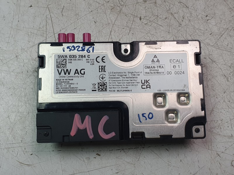 Recambio de modulo electronico para seat leon sportstourer (kl8, kld) 2.0 tdi referencia OEM IAM 5WA035284C 205VILZZ970472 