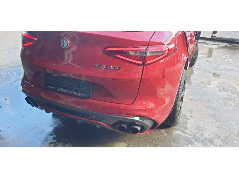 Recambio de paragolpes trasero para alfa romeo stelvio (630) quadrifoglio 4wd referencia OEM IAM 6000628246  
