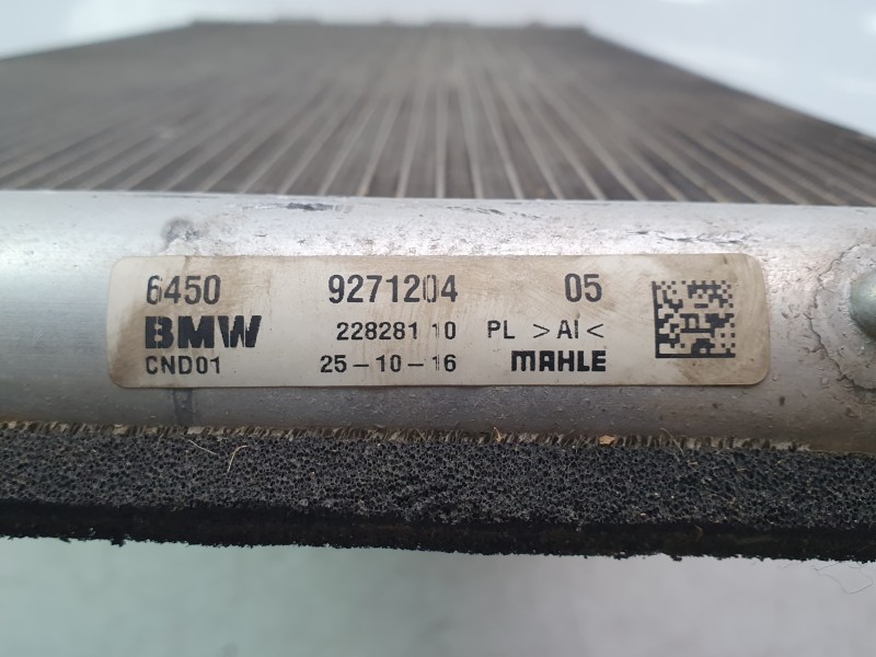 Recambio de condensador / radiador aire acondicionado para mini f56 cooper s referencia OEM IAM 6450927120405 22828110 350404