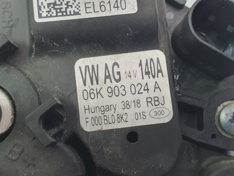 Recambio de alternador para cupra ateca (kh7, khp, kbp) 2.0 tsi 4drive referencia OEM IAM 06K903024A  ALF360551HQ