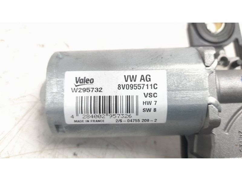 Recambio de motor limpia trasero para seat leon sportstourer (kl8, kld) 2.0 tdi referencia OEM IAM 8V0955711C  