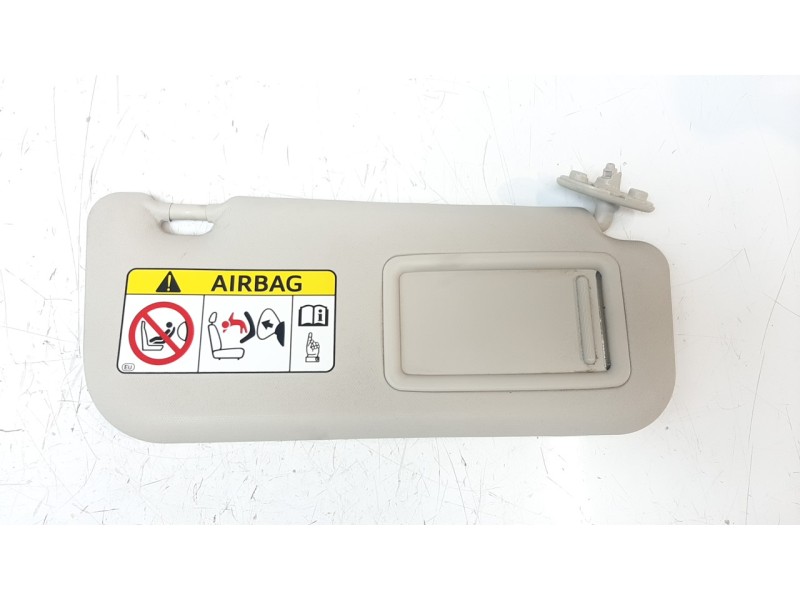 Recambio de parasol derecho para toyota corolla (e21) referencia OEM IAM 7431002P50A0  