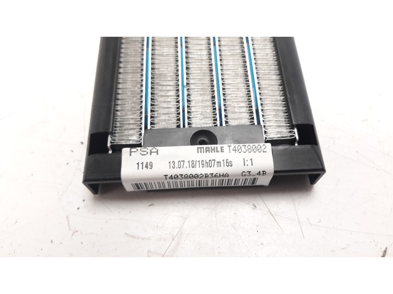 Recambio de resistencia calefaccion para citroen c4 cactus shine referencia OEM IAM T4038002  