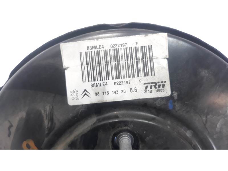 Recambio de servofreno para peugeot 208 1.2 12v vti referencia OEM IAM 9811514380  
