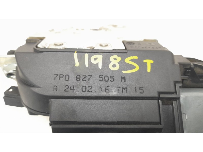 Recambio de cerradura maletero / porton para porsche cayenne (typ 92aa) diesel referencia OEM IAM 7P0827505M  