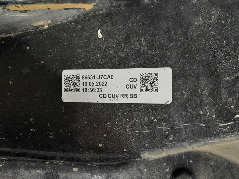 Recambio de refuerzo paragolpes trasero para kia xceed (cd) 1.0 t-gdi referencia OEM IAM 86631J7CA0  