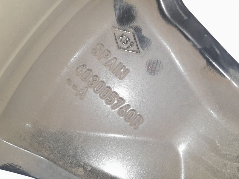 Recambio de llanta para renault rafale rafale referencia OEM IAM 403005760R  