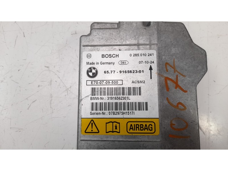 Recambio de airbag delantero izquierdo para bmw x5 (e70) 3.0 turbodiesel cat referencia OEM IAM 51456974549  