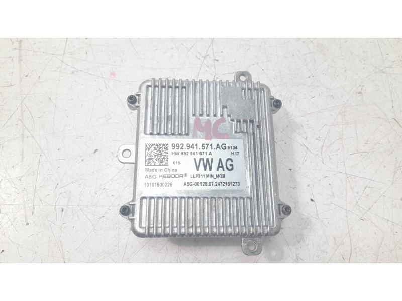 Recambio de centralita faros xenon para seat ibiza v (kj1, kjg) 1.0 tsi referencia OEM IAM 992941571AG  