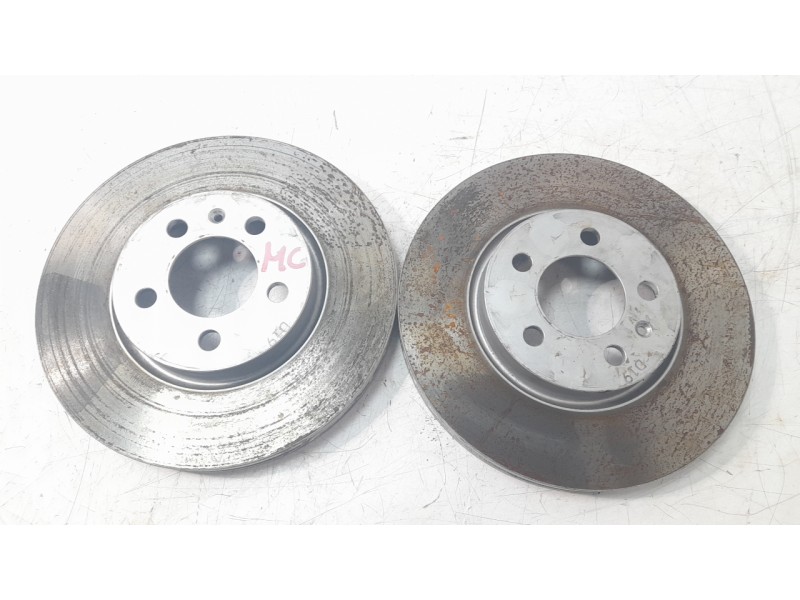 Recambio de disco freno delantero para seat ibiza v (kj1, kjg) 1.0 tsi referencia OEM IAM 2Q0615301H  
