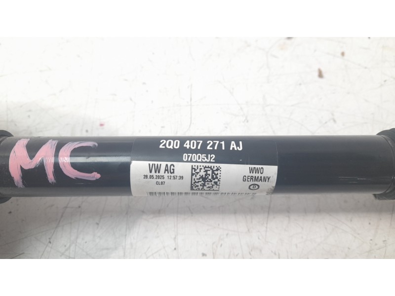 Recambio de transmision delantera izquierda para seat ibiza v (kj1, kjg) 1.0 tsi referencia OEM IAM 2Q0407271AJ  V1182