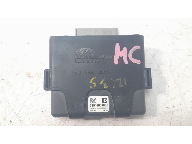 Recambio de modulo electronico para ktm super adventure 1290 super adventure s referencia OEM IAM 61916031000  