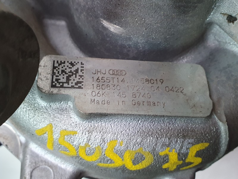 Recambio de turbocompresor para cupra ateca (kh7, khp, kbp) 2.0 tsi 4drive referencia OEM IAM 06K145874G  