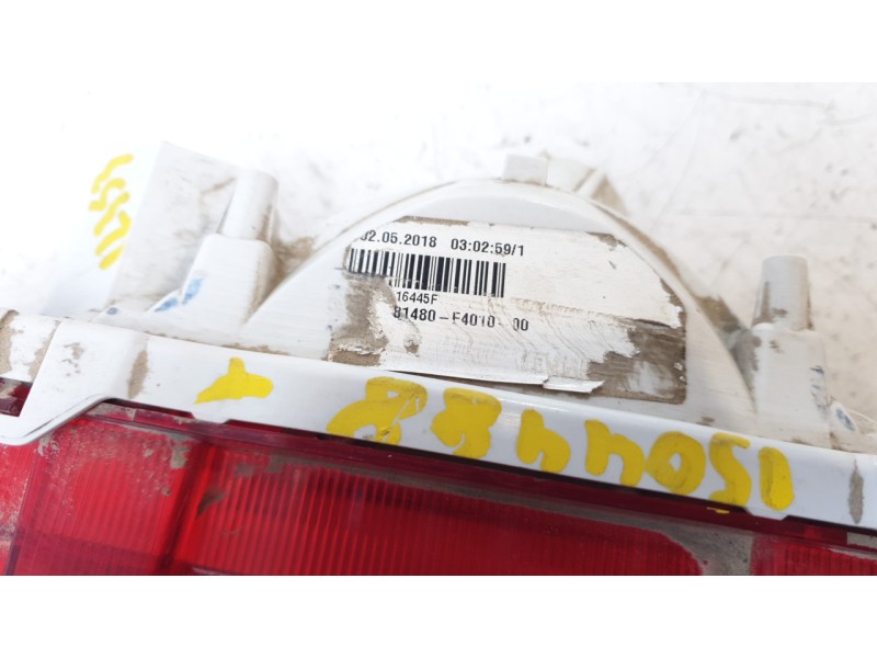 Recambio de piloto trasero central para toyota c-hr (_x1_) 1.8 hybrid (zyx10_, zyx11_) referencia OEM IAM 81480F4010  108909714