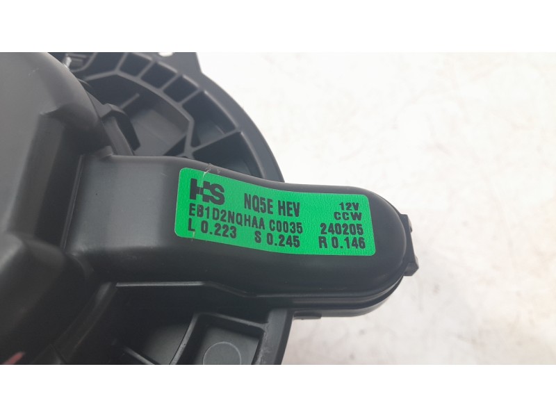 Recambio de ventilador calefaccion para kia sportage v (nq5) 1.6 t-gdi hybrid referencia OEM IAM 97113R2000  