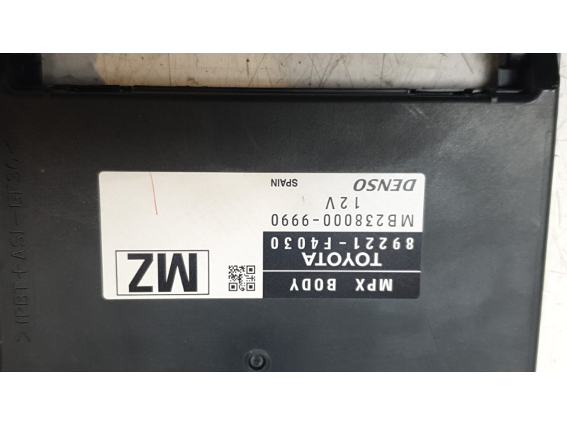 Recambio de modulo electronico para toyota c-hr (_x1_) 1.8 hybrid (zyx10_, zyx11_) referencia OEM IAM 89221F4030  