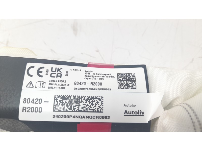 Recambio de airbag cortina delantero derecho para kia sportage v (nq5) 1.6 t-gdi hybrid referencia OEM IAM 80420R2000  