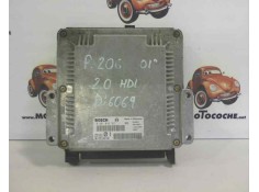 Recambio de centralita motor uce para peugeot 206 berlina 2.0 hdi cat referencia OEM IAM 9643524980 0281010767 6069