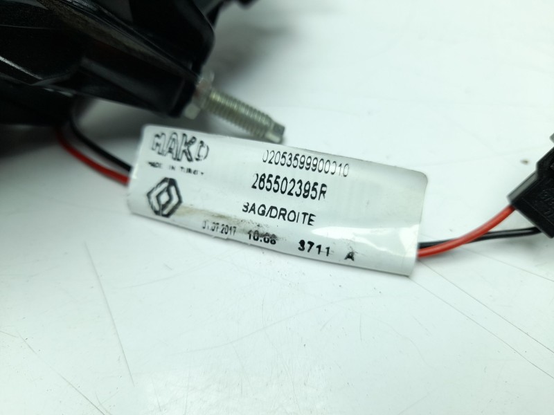 Recambio de piloto trasero derecho interior para renault clio iv grandtour (kh_) 0.9 tce 90 referencia OEM IAM 265502395R  104LL