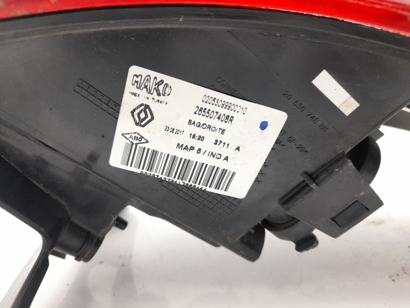 Recambio de piloto trasero derecho para renault clio iv grandtour (kh_) 0.9 tce 90 referencia OEM IAM 265507408R  