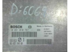 Recambio de centralita motor uce para peugeot 206 berlina 2.0 hdi cat referencia OEM IAM 9643524980 0281010767 6069 2