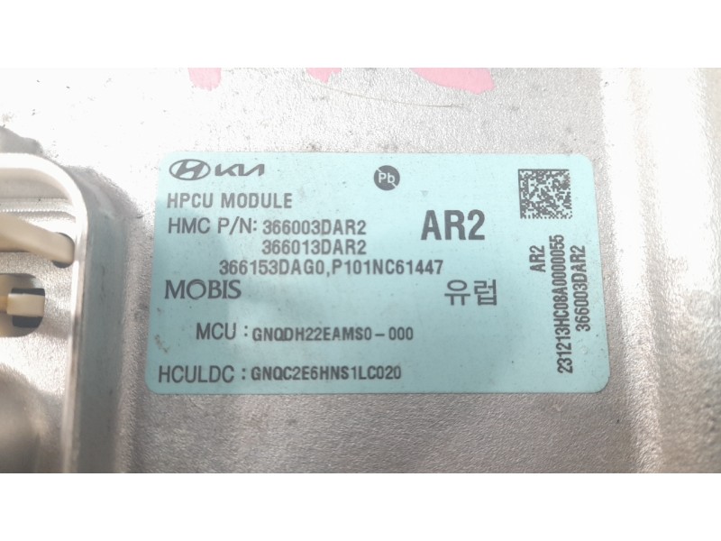 Recambio de inversor para kia sportage v (nq5) 1.6 t-gdi hybrid referencia OEM IAM 366003DAR2  