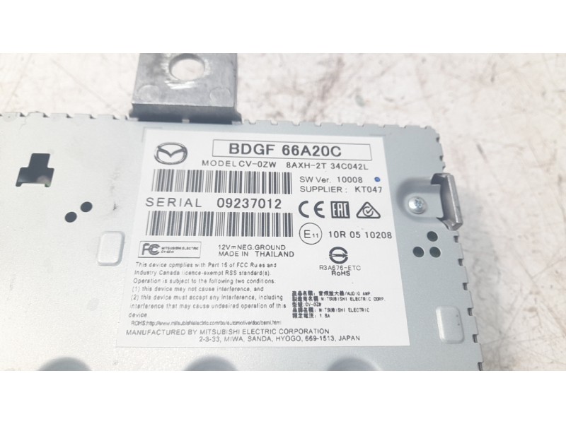 Recambio de modulo electronico para mazda 3 sedán (bp) evolution referencia OEM IAM BDGF66A20C  
