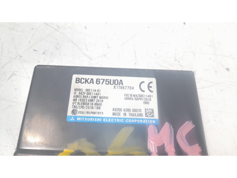 Recambio de modulo electronico para mazda 3 sedán (bp) evolution referencia OEM IAM BCKA675U0A  