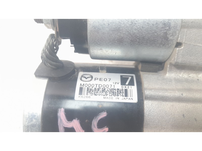 Recambio de motor arranque para mazda 3 sedán (bp) evolution referencia OEM IAM HF0218400  ARF101353