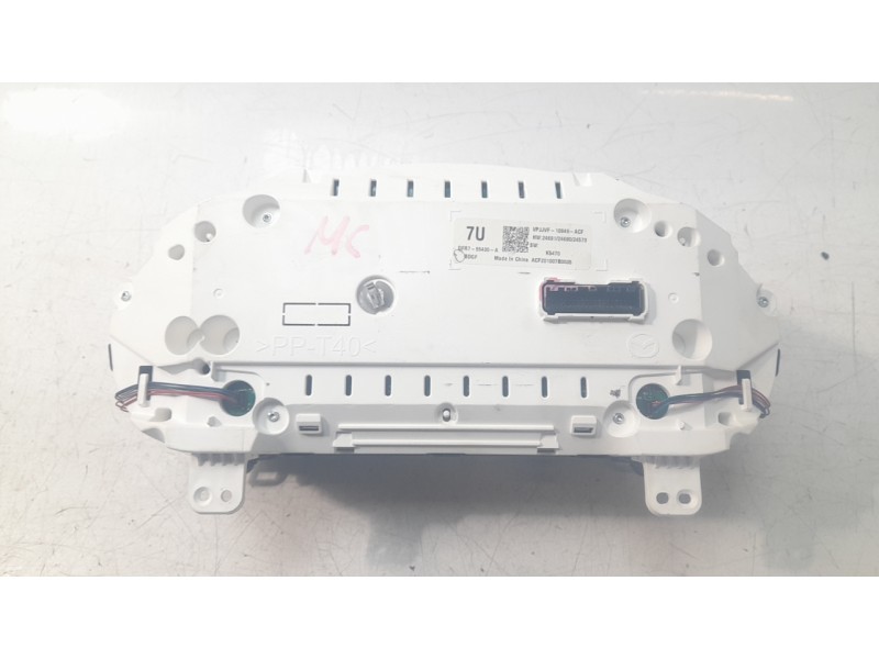 Recambio de cuadro instrumentos para mazda 3 sedán (bp) evolution referencia OEM IAM DFR755430A  